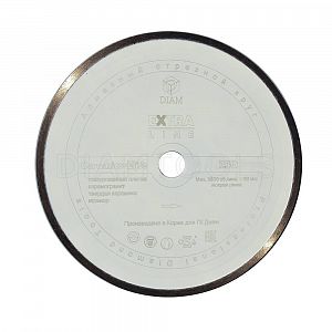 Алмазный диск DIAM Extra Line Ceramics-Elite 250x1.6x7.0x25,4 керамика 000595