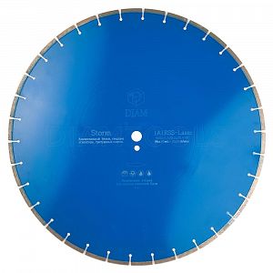 Алмазный диск DIAM Storm 600x3.6x10x25.4 армированный бетон 000076