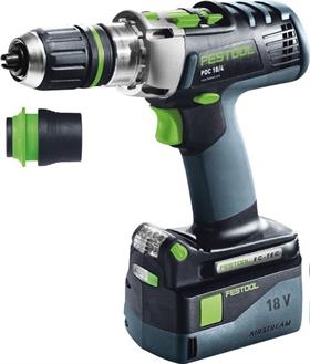 Акк. дрель ударная TPC 18/4 Plus 5.2/4 I-plus Festool