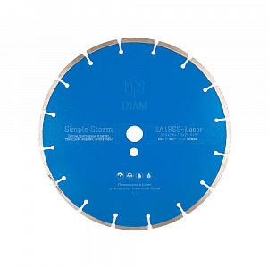Алмазный диск DIAM Simple Storm 300x2.8x7.0x25.4 бетон 000088