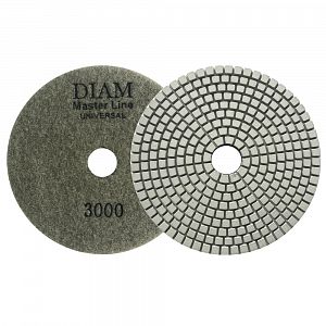 Алмазный гибкий шлифовальный круг DIAM Master Line Universal №3000 мокрая, сухая полировка 000650
