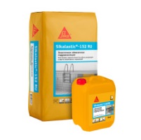 2К смесь Sikalastic®-152 RU для обмазочной гидроизоляции  при растягивающих деформациях, мешок 25 кг