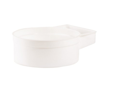 Ёмкость пластиковая для гипса и смесей диаметр 185мм