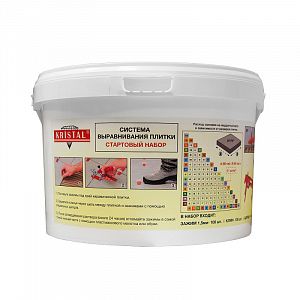 Система выравнивания плитки (СВП) Стартовый набор Kristal 33557