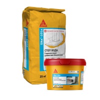 Тонкослойная обмазочная гидроизоляция Sika®-101a на цементной основе, мешок 25 кг