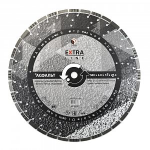 Алмазный диск DIAM Асфальт Extra Line 500x4.0x12x25.4 000622