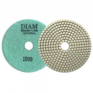 Алмазный гибкий шлифовальный круг DIAM Master Line Universal №1500 мокрая, сухая полировка 000649