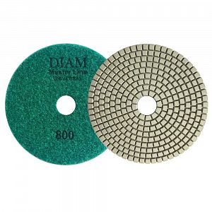 Алмазный гибкий шлифовальный круг DIAM Master Line Universal №800 мокрая, сухая полировка 000648