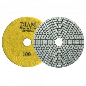 Алмазный гибкий шлифовальный круг DIAM Master Line Universal №100 мокрая, сухая полировка 000624