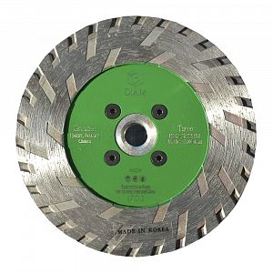 Алмазный диск DIAM Turbo GRINDER WG Гранит 125x2.5x7.5x22.2xM14 000381