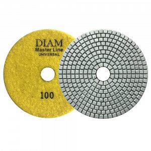 Алмазный гибкий шлифовальный круг DIAM Master Line Universal №100 мокрая, сухая полировка 000644