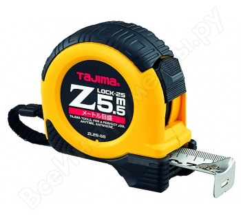 Рулетка TAJIMA Z LOCK 5м/25мм Z5L50MY