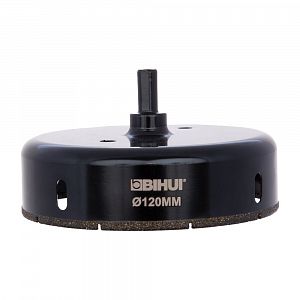 Алмазная коронка по керамограниту BIHUI 120мм DBW120