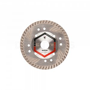 Алмазный диск DIAM Turbo Alligator 125x2.5x8.0x22.2 гранит 000476