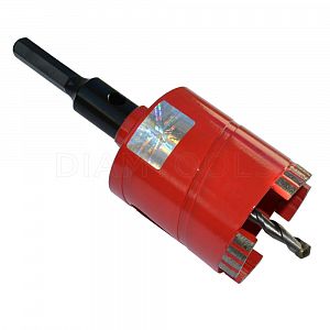 Алмазный подрозетник 68x70xM16 (HEX) бетон 311116