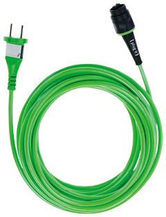 Кабель Plug It 7,5м H05 BQ-F/7,5 зеленый +