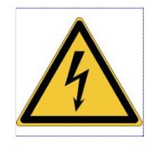 Предупреждающий знак безопасности Высокое напряжение