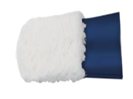 Варежка для нанесения декоративных покрытий из высококачественной овчины