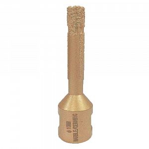 Алмазное сегментное сверло САМК 10x35xМ14 (вакуумное спекание) 01876