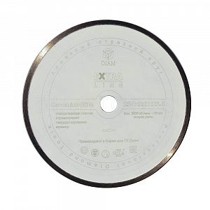 Алмазный диск DIAM Extra Line Ceramics-Elite 250x2.0x7.0x25,4 керамика 000548