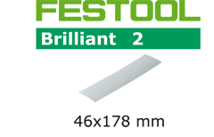 Шлифлист 46х178мм/0 Brilliant2 STF