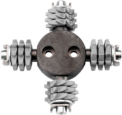 Головка режущая с фрезами FZ-RG 80