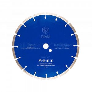 Алмазный диск (круг) DIAM Tiger 300x2.8x10x25.4 железобетон 000048