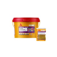 Двухкомпонентная эпоксидная затирка Sika Ceram-815 EG (A+B) 117/кварцево-серая Ведро 2 кг