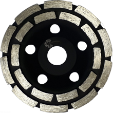 Чашка алмазная 125 Сегментная двухрядная Про TCW260