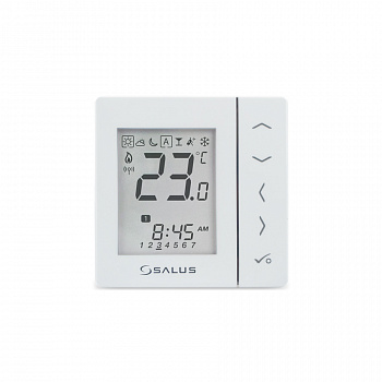 SALUS Smart Home  Беспроводной электронный терморегулятор 220В белый  VS10WRF