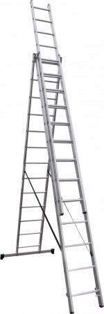 Лестница алюминиевая трехсекционная NV1230 артикул 1230313