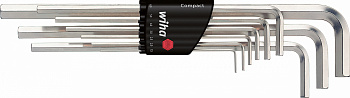 Набор ключей Wiha Compact Шестигранник, 9 предметов