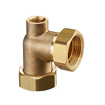 Oventrop  Соединительный угольник G 1 НГ х G 1 НГ х G ⅜ ВР, 37х35 мм  1359065