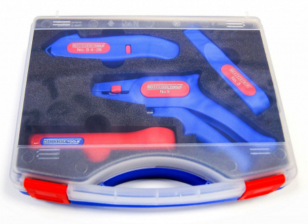 Набор инструментов WEICON Profi-Set для работы с кабелем и проводом