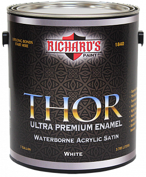 Thor Waterborne Acrylic Satin Enamel