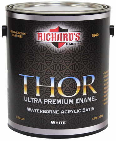 Thor Waterborne Acrylic Satin Enamel