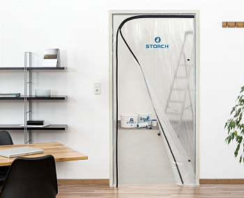 Дверь пленочная ПНП 0,1мм 220x112см