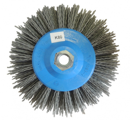 Нейлоновая щетка дисковая Д140*55*M14 P80 по дереву Osborn 401.913-5401