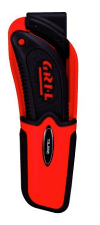 Нож LC-561 GRI в чехле, 18 мм с обрезин. корпусом и винт.стопором. TAJIMA LC561HSB/R