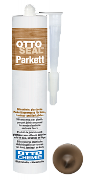 Профессиональный акрилатный герметик для паркета и ламината OTTOSEAL Parkett A221 C29 (красное дерево), 310мл