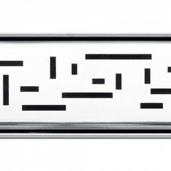 Решетка TECE TECEdrainline lines для слива из нержавеющей стали прямая 601020