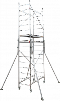 Профессиональная вышка-тура с рабочей высотой до 5 м NV3451