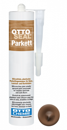 Профессиональный акрилатный герметик для паркета и ламината OTTOSEAL Parkett A221 C101 (тик), 310мл