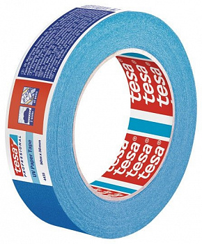 Лента малярная четкий край Синяя (8нед) 25 м х 25 мм