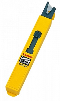 Лезвия, LСB-30, 9 мм, для ножей LC-301,302,303,305 /10 шт. в футляре TAJIMA LCB30RBC/K1