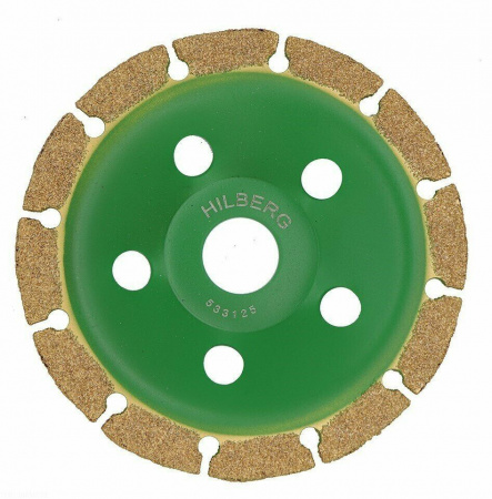 Чашка для резки и шлифовки 125 Hilberg Super Wood Cup 60/80 533125