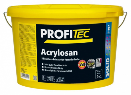 Краска PROFI Tec P407  weiss Acrylosan,  2,5 л