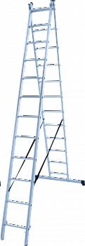 Лестница алюминиевая двухсекционная NV1220 артикул 1220212