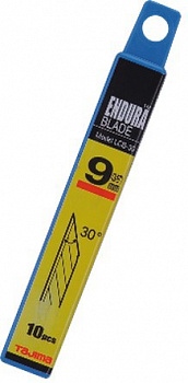Лезвия LCB-39, 9 мм обламывающиеся для трафаретных ножей, 10 шт. в футляре TAJIMA LСB39H