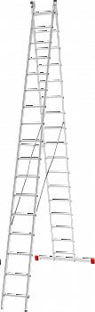Лестница алюминиевая многофункциональная двухсекционная NV2220 артикул 2220217